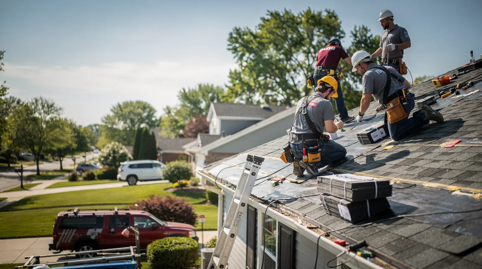 Roof Repair in Bushnell, IL around you